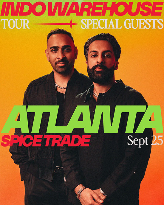 Indo Warehouse: Spice Trade at District Atlanta Friday, September 25th