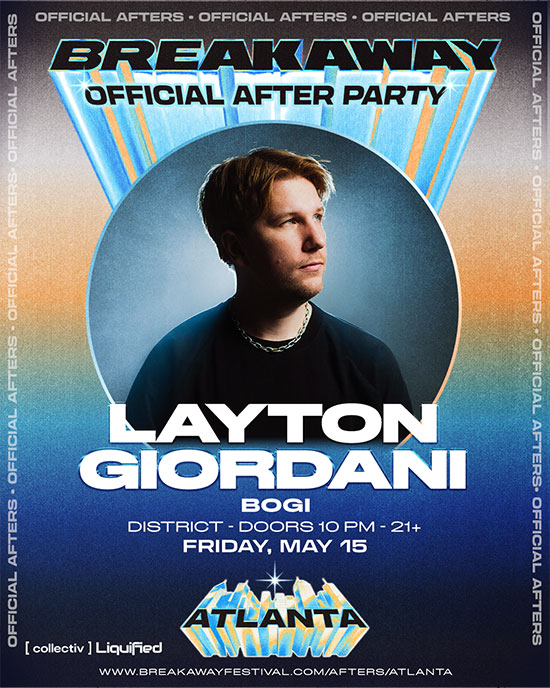Layton Giordani at District Atlanta on Friday, May 15th!