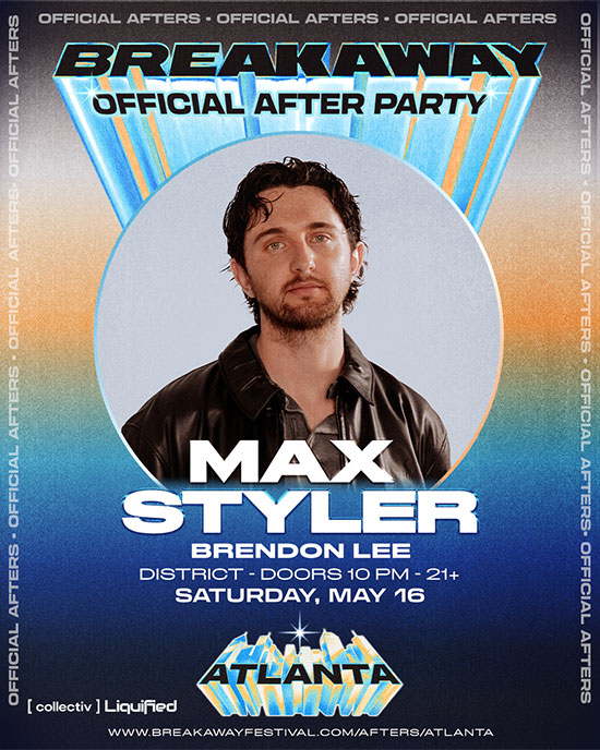 Max Styler at District Atlanta on Saturday, May 16th!