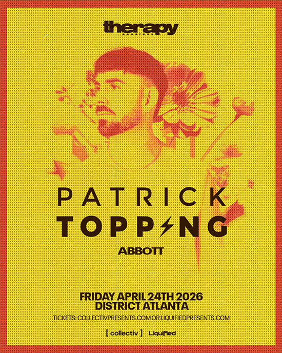 Patrick Topping at District Atlanta on Friday, April 24th!