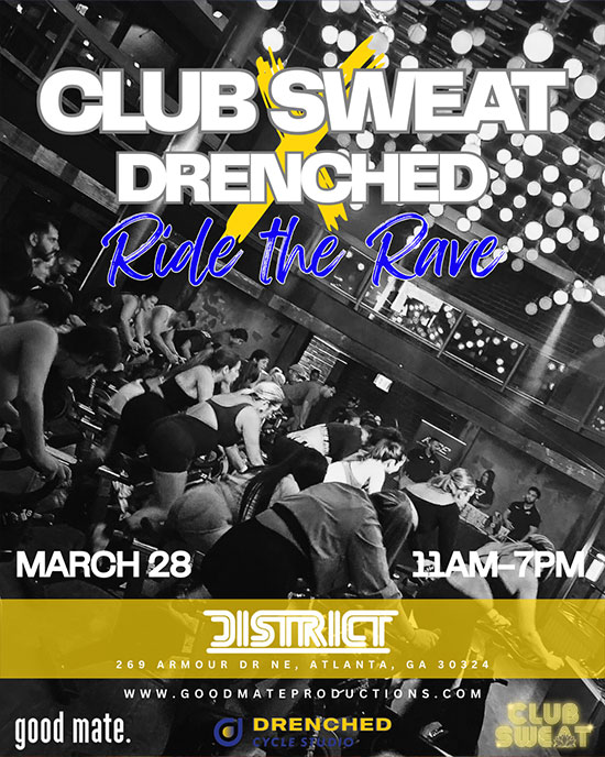 Club Sweat x Drenched at District