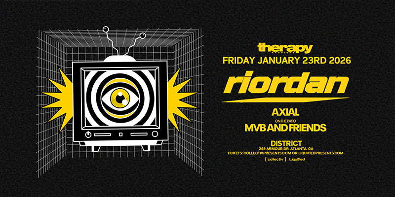 Riordan at District Atlanta on Friday, January 23rd!