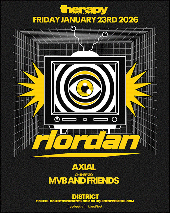 Riordan at District Atlanta on Friday, January 23rd!