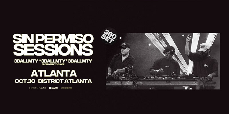 3ball brings a very special open to close 360 set to District on Friday, October 30th!
