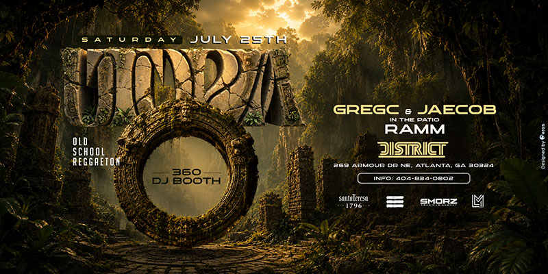 UTOPIA presents: 360 DJ Booth at District, Saturday, July 25th