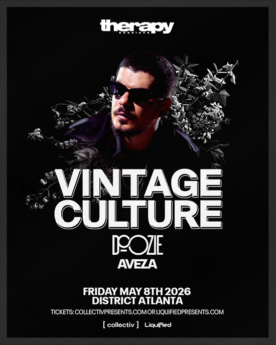 Vintage Culture at District Atlanta on Friday, May 8th!