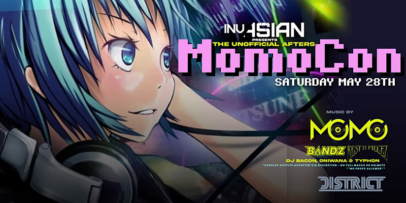 Momocon AfterParty flyer