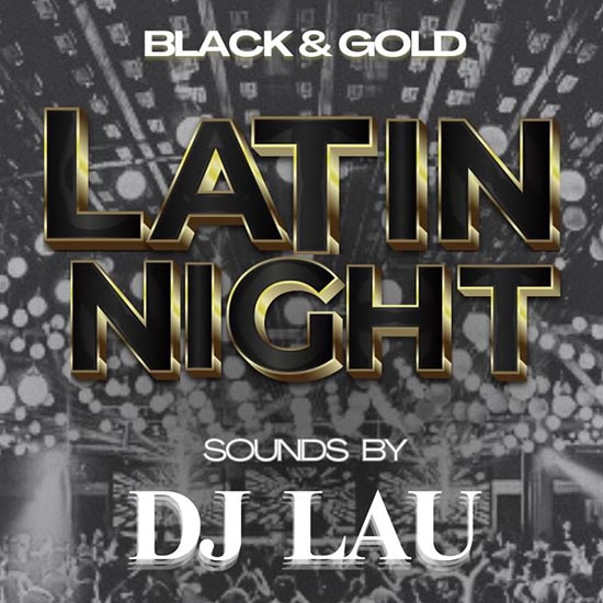Black & Gold Latin Night