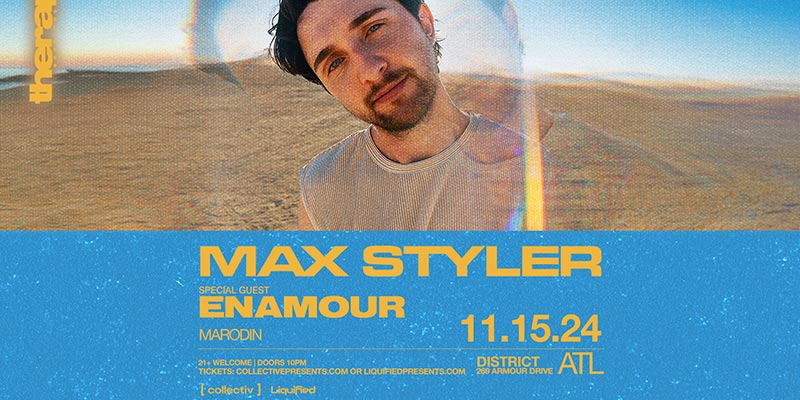 Max Styler at District Atlanta on Friday, November 15th