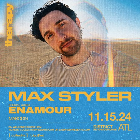 Max Styler at District Atlanta on Friday, November 15th