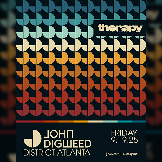 John Digweed at District Atlanta on Friday, September 19th!