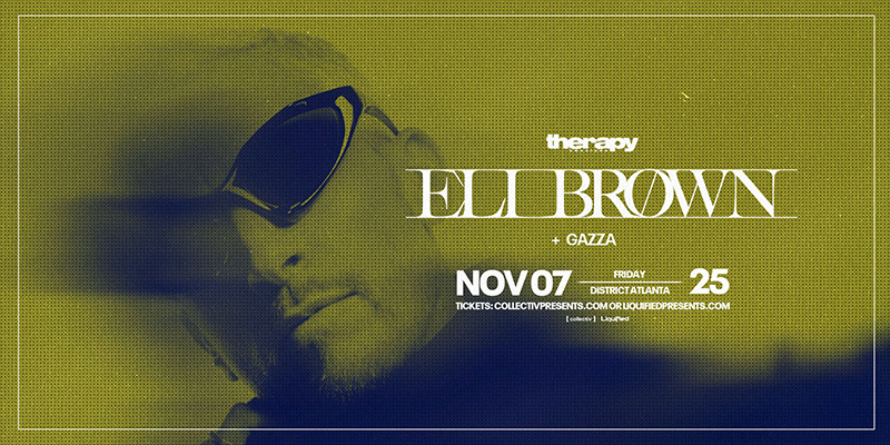 Eli Brown at District Atlanta on Friday, November 7th!