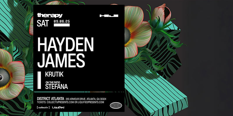 Hayden James at District Atlanta on Saturday, September 6th!