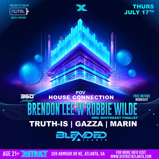 House Connection at District Atlanta on Thursday, July 17th!