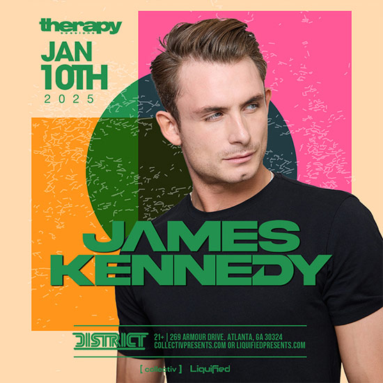 James Kennedy at District Atlanta on Friday, January 10th