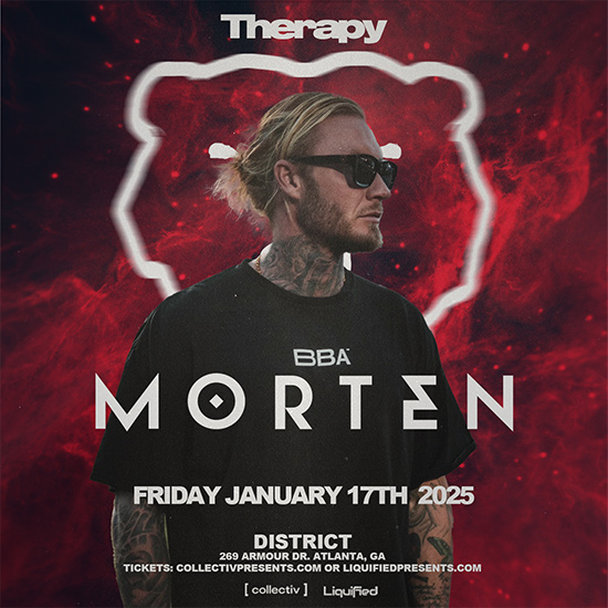 Morten at District Atlanta on Friday, January 17th