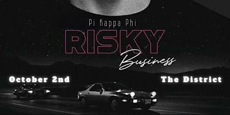 Risky Business at District Atlanta on Thursday, October 2nd!