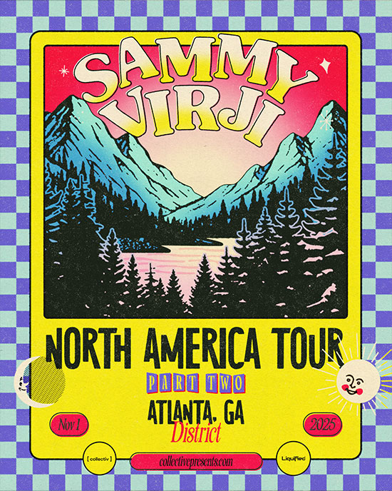 Sammy Virji at District Atlanta on Saturday, November 1st!