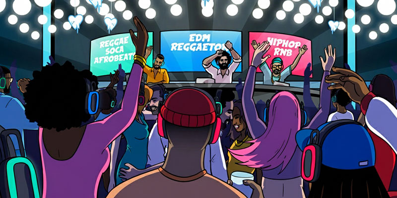 Silent Night at District Atlanta on Saturday, December 6th!