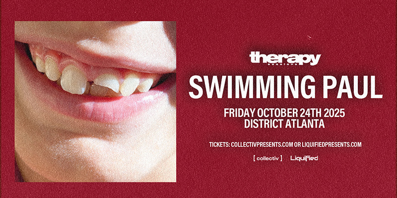 Swimming Paul at District Atlanta on Friday, October 24th!