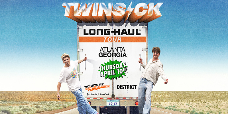 Twinsick is taking over District Atlanta on Thursday, April 10th