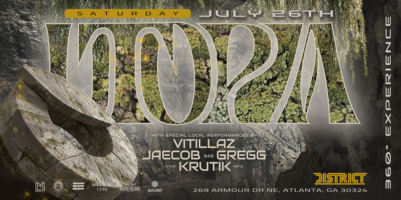 Join us on July 26th for Utopia 360 Experience at District Atlanta.