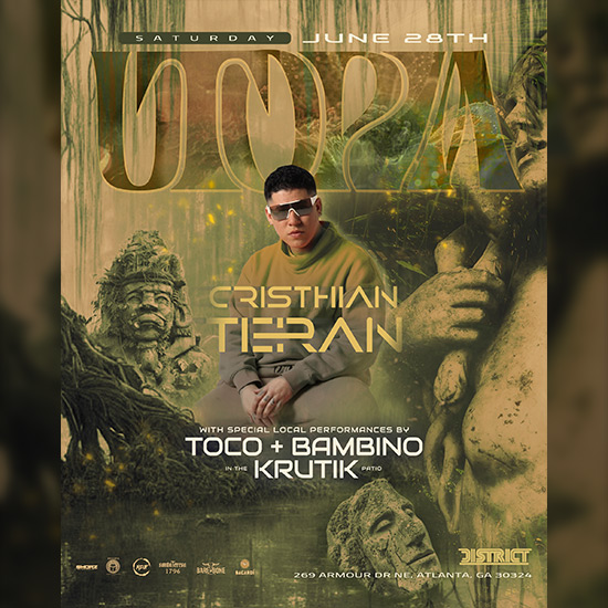 Join us on June 28th for the Utopia at District Atlanta.