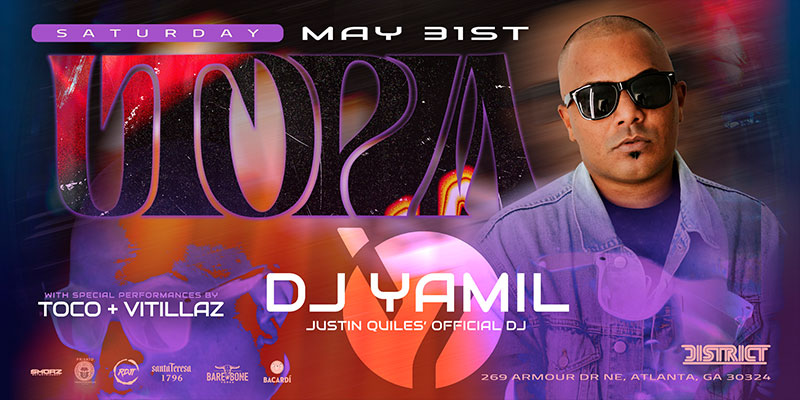 Join us on May 31st for the Utopia Old School Party at District Atlanta.