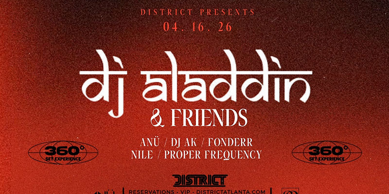 DJ Aladdin presents his first headline show at District