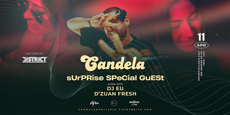 Candela Feat. DJ Orma " El Club Tour" on Saturday, April 11th