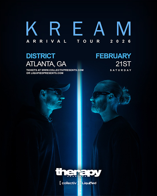 Kream at District Atlanta on Saturday, February 21st!