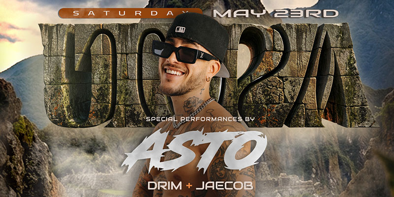 UTOPIA presents: ASTO at District, Saturday, May 23rd