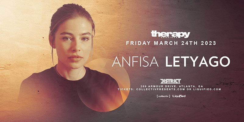 On March 24th, Anfisa Letyago - the renowned DJ and producer - will be taking over District Atlanta with her signature blend of deep house and techno.