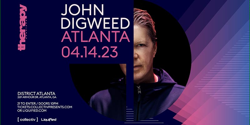 Get ready to experience the ultimate sound journey with the legendary John Digweed!