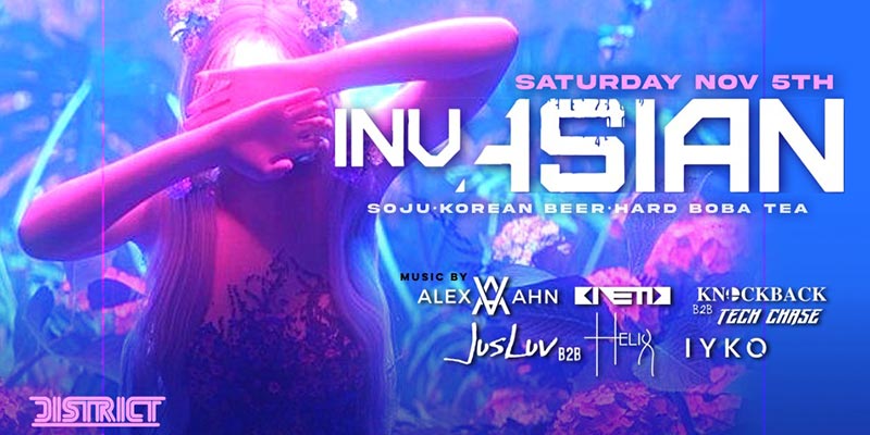 Invasian Party Flyer