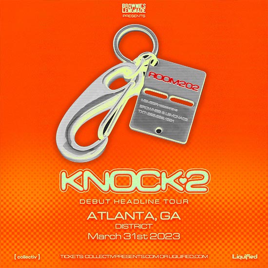 Get ready for an unforgettable night as we bring you the one and only Knock2 live at District Atlanta on March 31st!